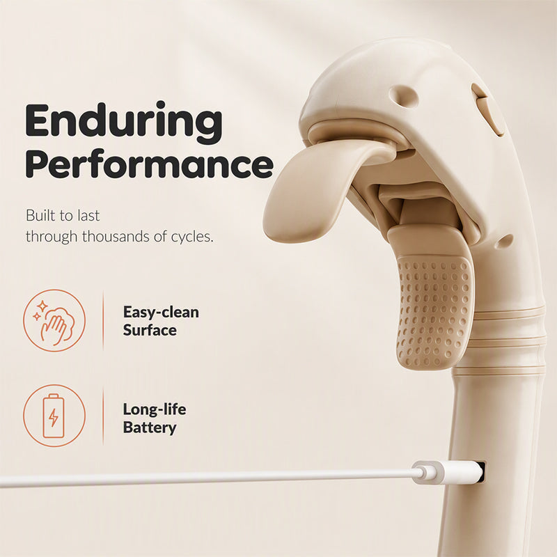 Relax Sore Muscles Instantly! Cordless Long-Handle Kneading Massager