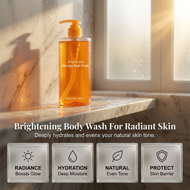 Brighten Skin Instantly! Cloud-Foam Hydrating Body Wash