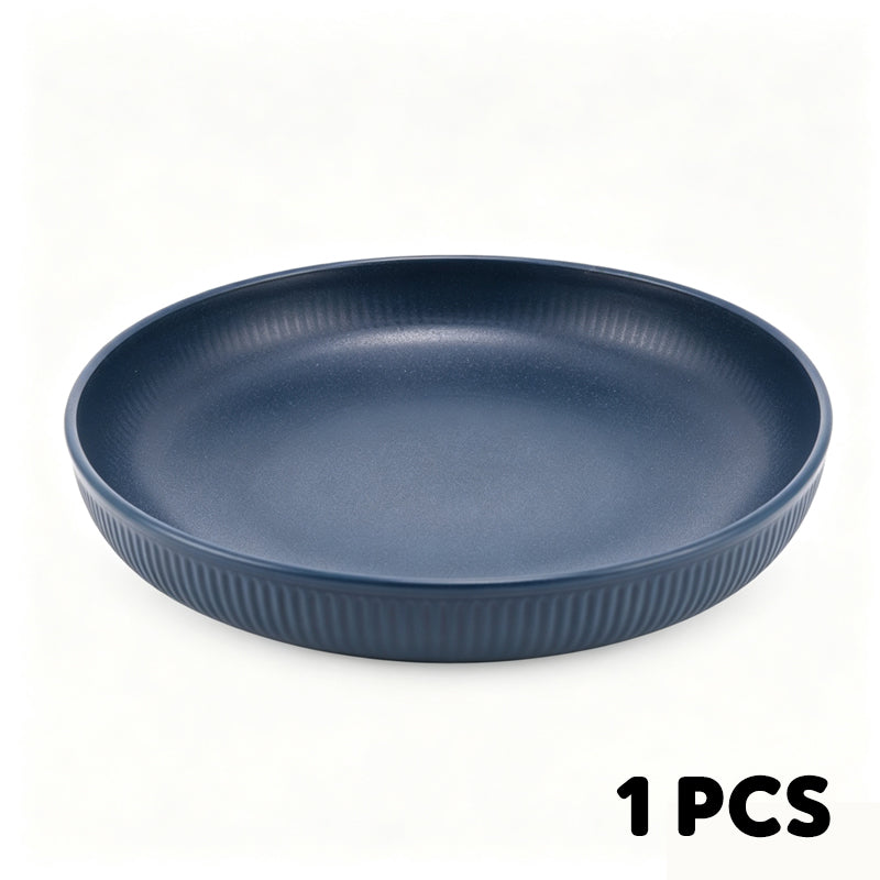 Serve Any Meal Anywhere! Unbreakable Dishwasher-Safe Wheat Plates