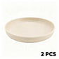 Serve Any Meal Anywhere! Unbreakable Dishwasher-Safe Wheat Plates