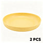 Serve Any Meal Anywhere! Unbreakable Dishwasher-Safe Wheat Plates