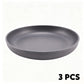 Serve Any Meal Anywhere! Unbreakable Dishwasher-Safe Wheat Plates