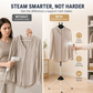 Steam Anywhere Instantly! No-Tip Foldable Tripod Garment Stand