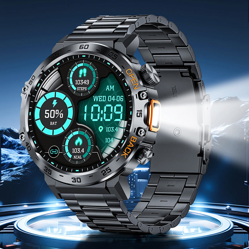 Answer Calls & Light Up Instantly! Rugged Adventure Watch