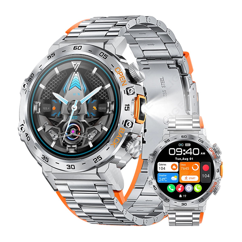 Answer Calls & Light Up Instantly! Rugged Adventure Watch