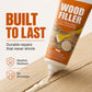 Fill Wood Gaps Instantly! Paintable No-Shrink Repair Filler