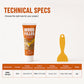 Fill Wood Gaps Instantly! Paintable No-Shrink Repair Filler