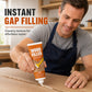 Fill Wood Gaps Instantly! Paintable No-Shrink Repair Filler