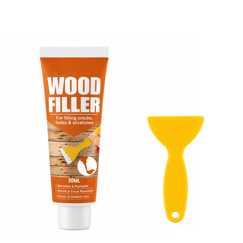 Fill Wood Gaps Instantly! Paintable No-Shrink Repair Filler