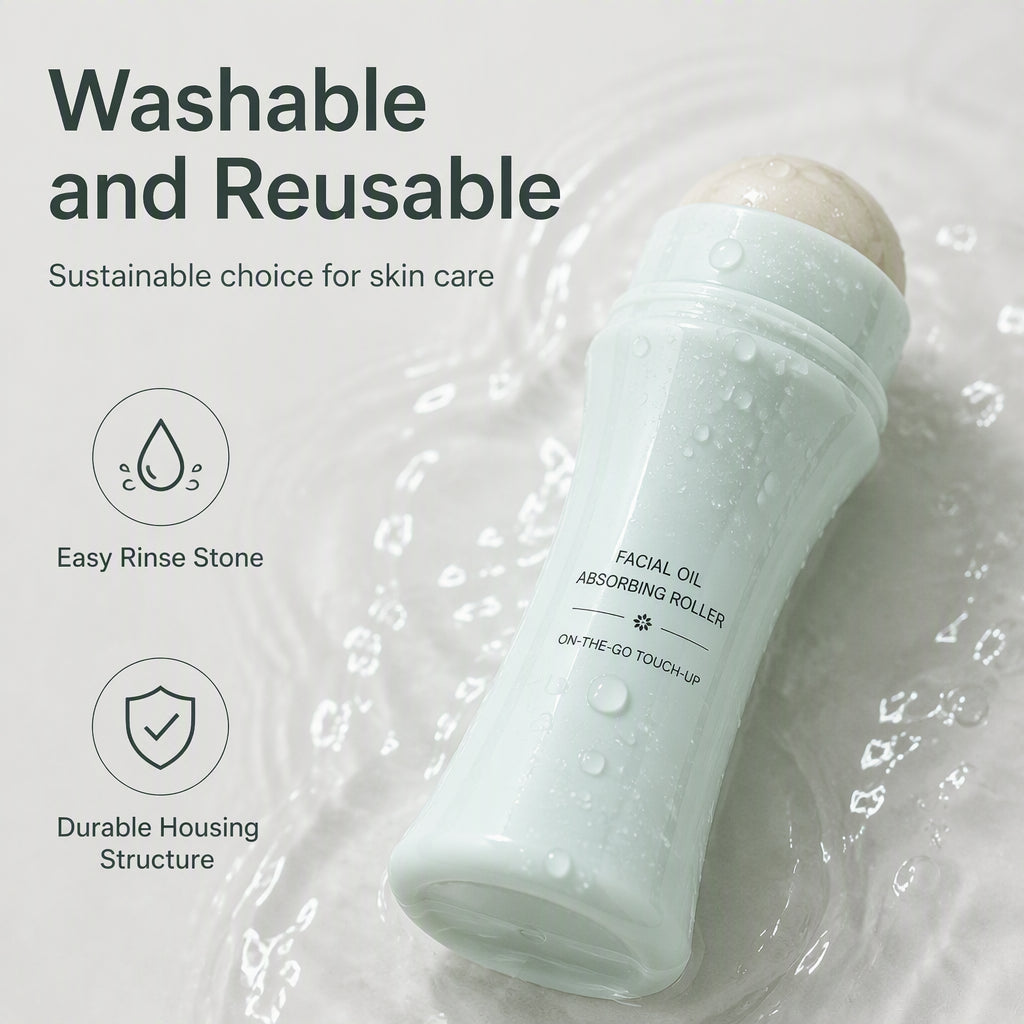 Mattify Shine Instantly! 360° No-Makeup-Disturb Oil Roller
