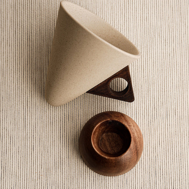 Sip in Style Instantly! No-Slip Rustic Wood-Handle Mug