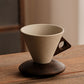 Sip in Style Instantly! No-Slip Rustic Wood-Handle Mug