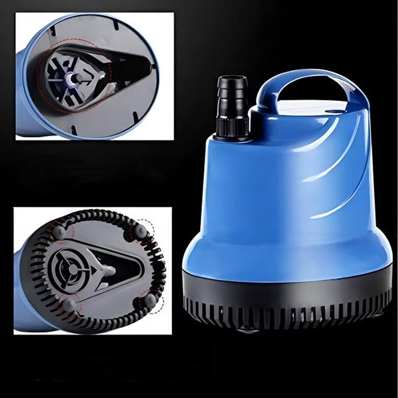 Filter Any Tank Instantly! 360° No-Leak Quiet Aquarium Pump