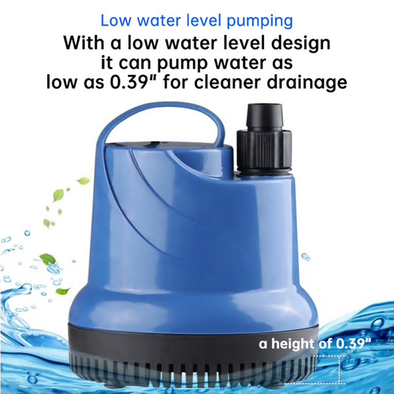 Filter Any Tank Instantly! 360° No-Leak Quiet Aquarium Pump