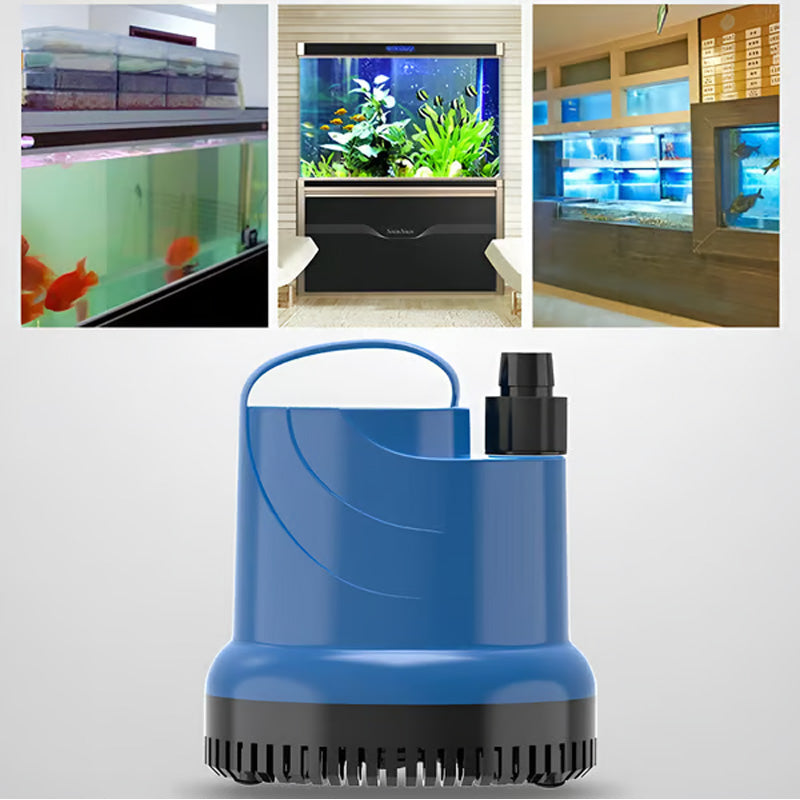 Filter Any Tank Instantly! 360° No-Leak Quiet Aquarium Pump