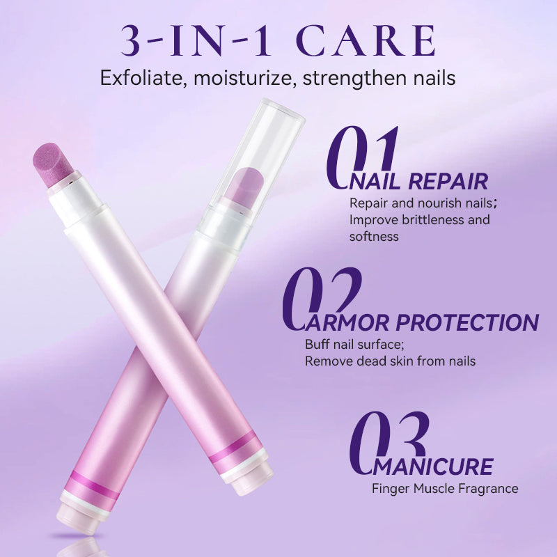 Revive Cuticles Instantly! 3-in-1 No-Scratch Ceramic Nail Pen