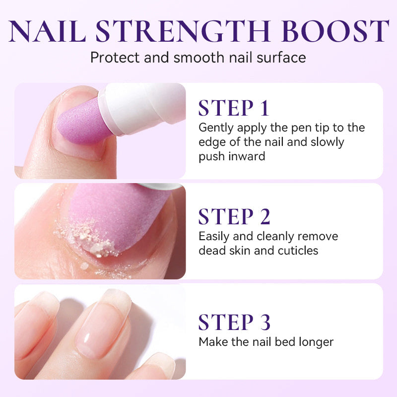 Revive Cuticles Instantly! 3-in-1 No-Scratch Ceramic Nail Pen