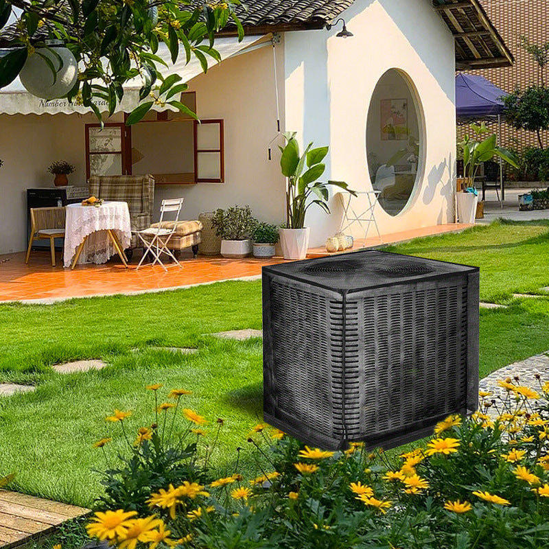 Protect AC Units Instantly! Breathable Outdoor Mesh Cover