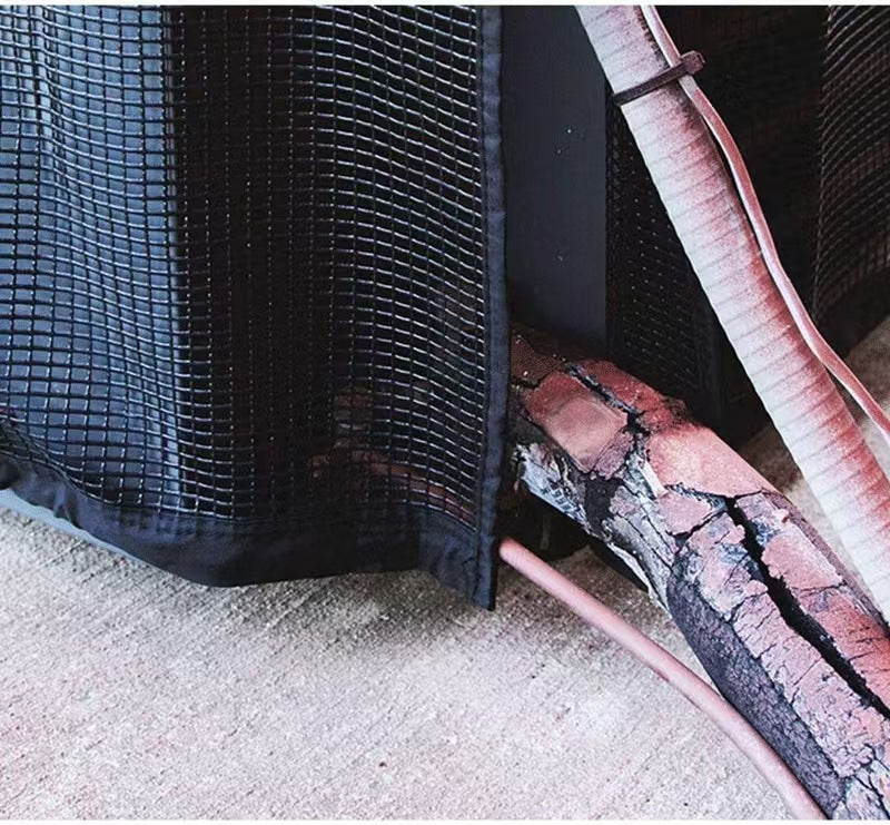 Protect AC Units Instantly! Breathable Outdoor Mesh Cover