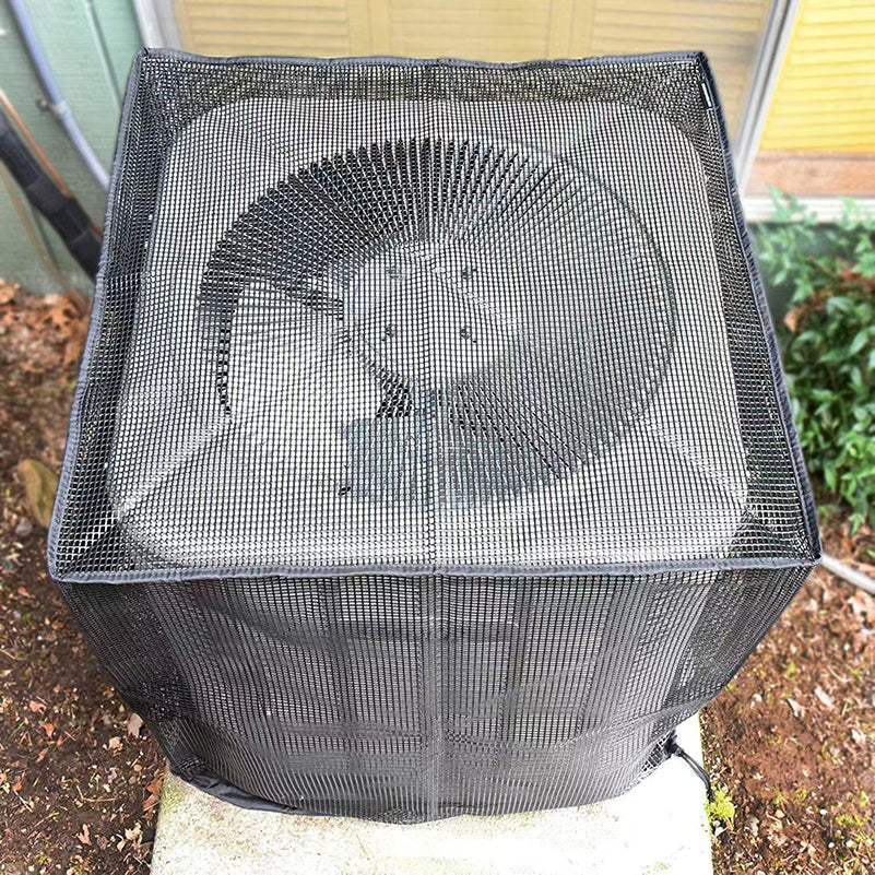 Protect AC Units Instantly! Breathable Outdoor Mesh Cover