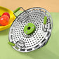 Steam Any Dish Instantly! No-Scratch Expandable Stainless Steamer