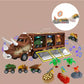 Launch Dino Fun Instantly! Light-Up No-Mess Storage Truck Playset
