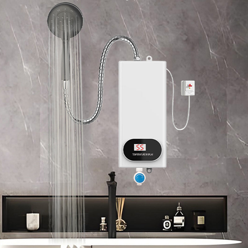 Heat Water Instantly! Tankless No-Wait Digital Shower Heater