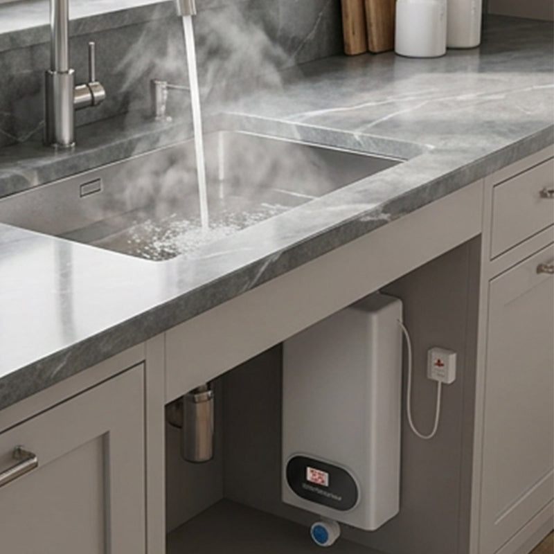Heat Water Instantly! Tankless No-Wait Digital Shower Heater