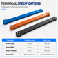 Reach Tight Bolts Instantly! No-Slip 72Nm Extended Ratchet Wrench
