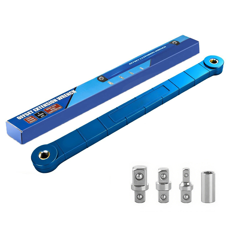 Reach Tight Bolts Instantly! No-Slip 72Nm Extended Ratchet Wrench