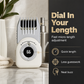 Trim Hair Anywhere Instantly! Washable No-Cord Dial Clipper