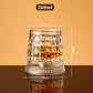 Spin Any Drink Instantly! No-Tip 360° Rotating Whiskey Glass