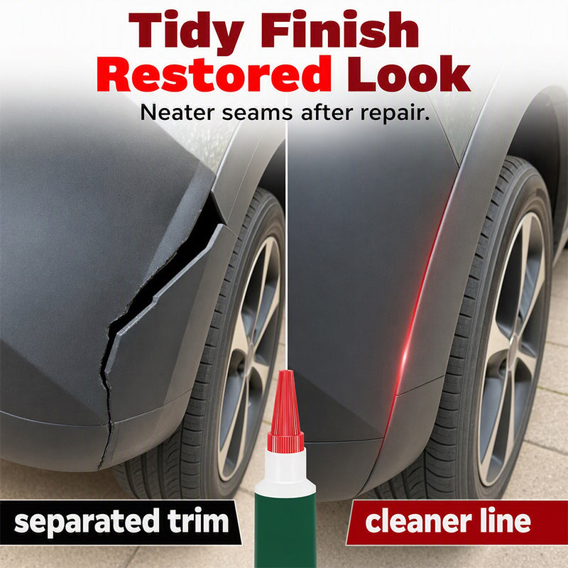 Fix Bumper Gaps Instantly! No-Clamp Precision Exterior Glue