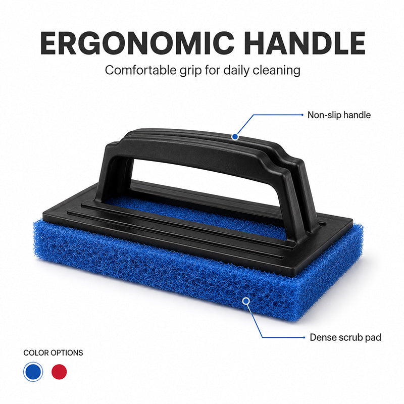 Wipe Grime Instantly! No-Scratch Foaming Handheld Sponge