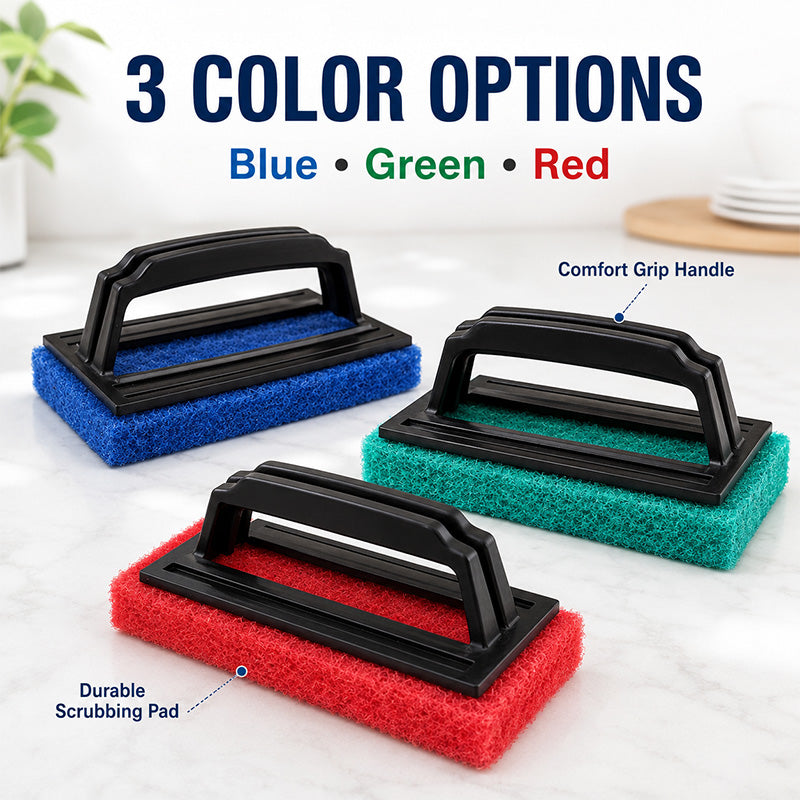 Wipe Grime Instantly! No-Scratch Foaming Handheld Sponge