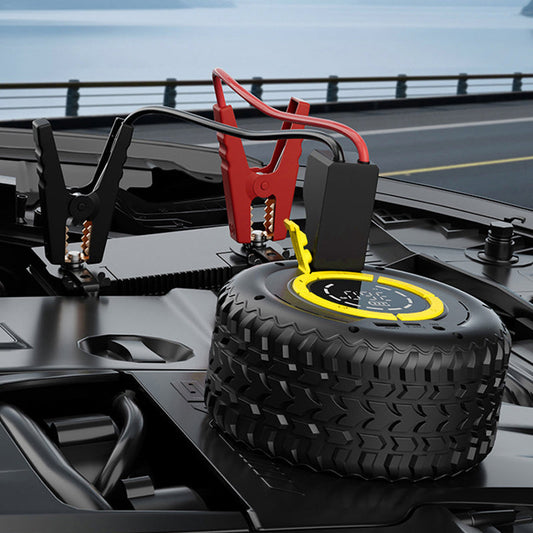 Jump Start Any Car Instantly! No-Wait 2-in-1 Tire Inflator