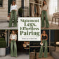 Look Taller Instantly! No-Fuss Wide-Leg Vintage Jeans