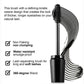 Build Fuller Lashes Instantly! No-Smudge Large-Brush Mascara
