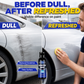 Hide Car Scratches Instantly! No-Mess Glossy Touch-Up Wax