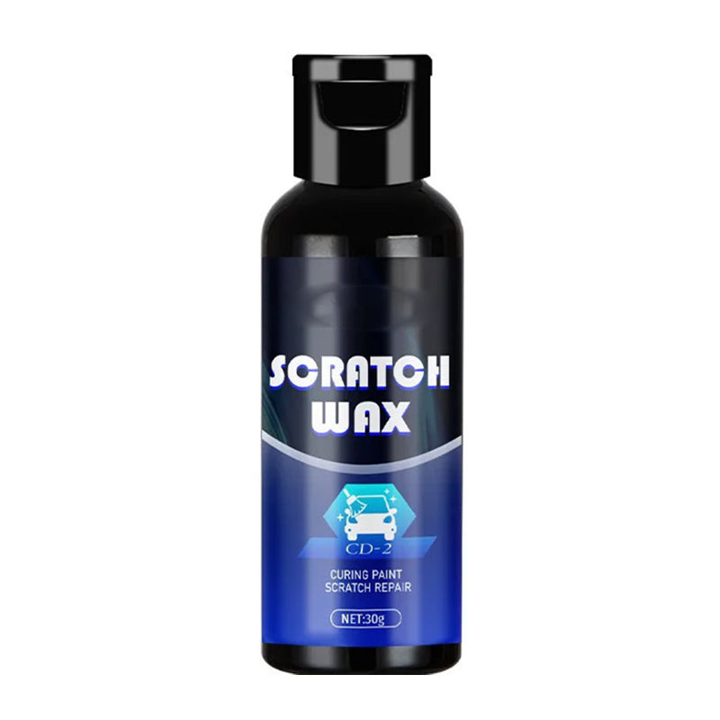 Hide Car Scratches Instantly! No-Mess Glossy Touch-Up Wax