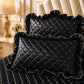 Hide Under-Bed Clutter Instantly! No-Slip Quilted Bed Skirt