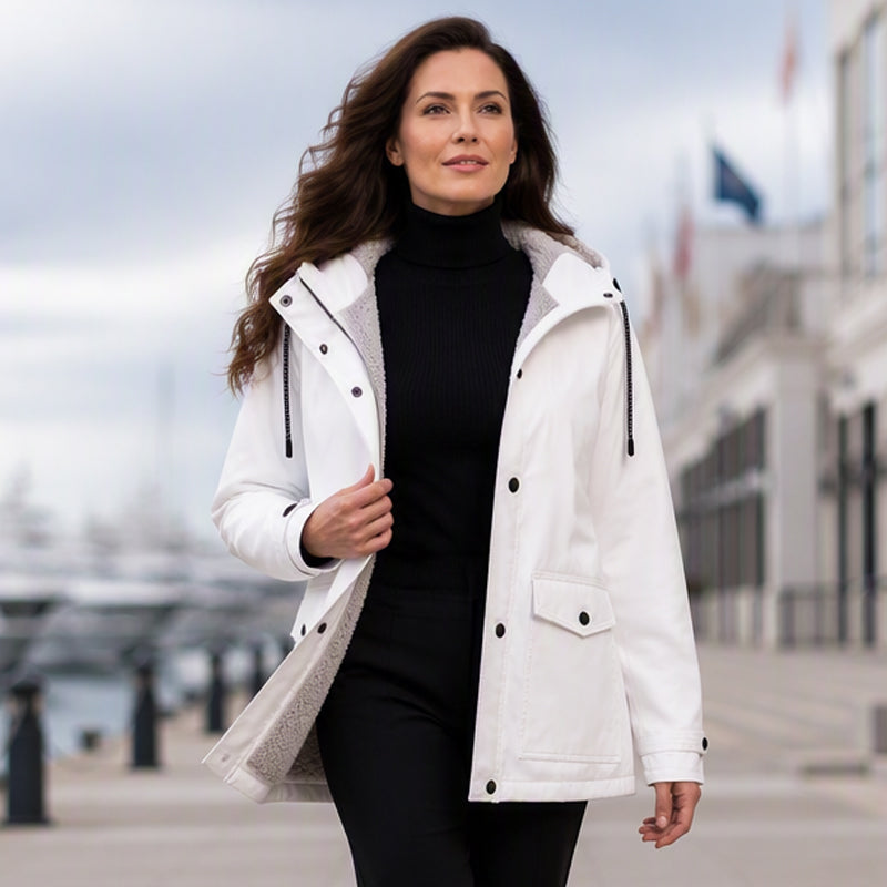 Defy Any Storm Instantly! No-Seep Thermal Hooded Jacket