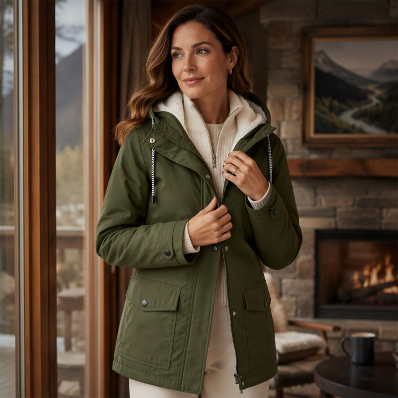 Defy Any Storm Instantly! No-Seep Thermal Hooded Jacket