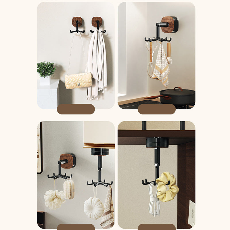 Grab Any Utensil Instantly! No-Drill 360° Rotating Hook