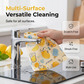 Wipe Spills Instantly! No-Streak Reusable Tear-Off Cleaning Cloths