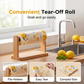 Wipe Spills Instantly! No-Streak Reusable Tear-Off Cleaning Cloths