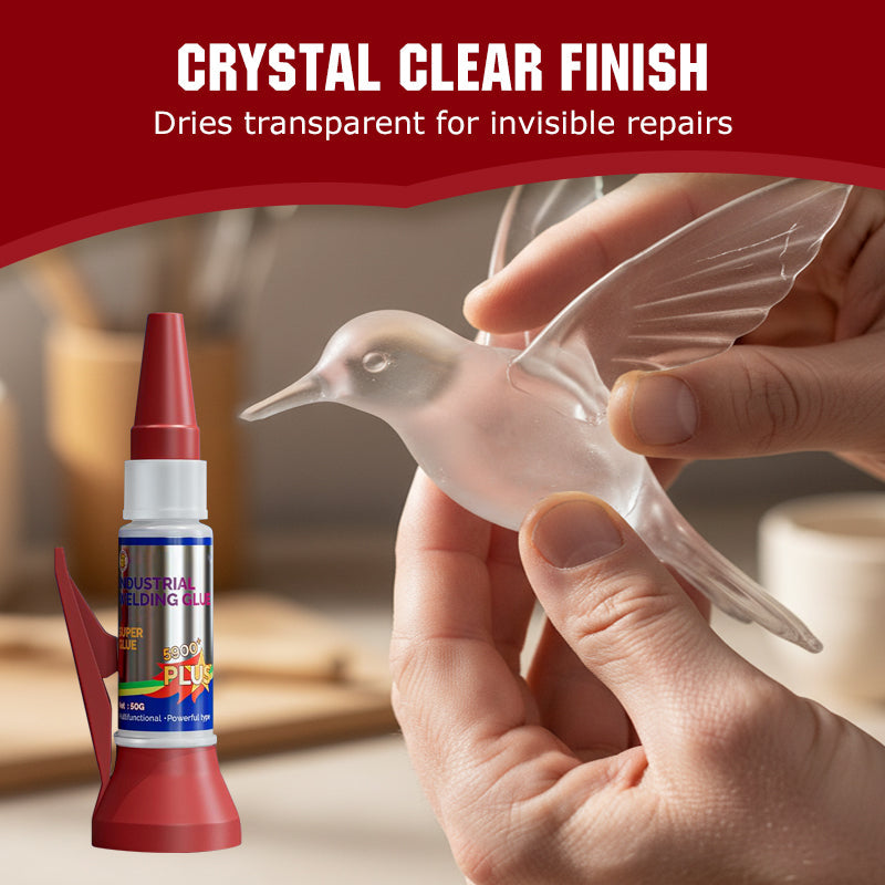 Bond Anything Instantly! No-White Waterproof Precision Super Glue