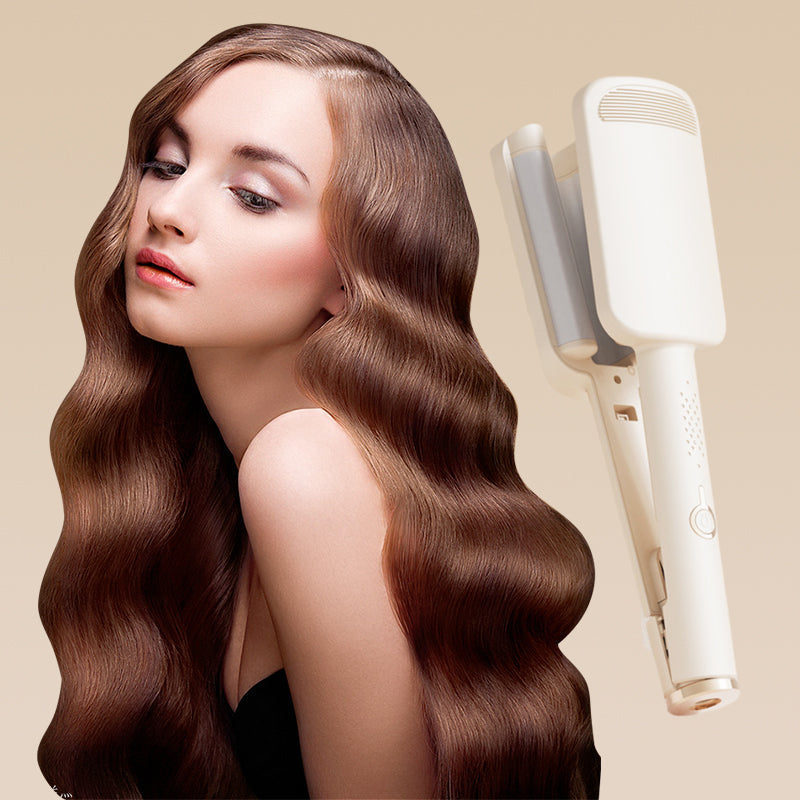 Curl Big Waves Instantly! No-Damage 32mm U-Barrel Curler