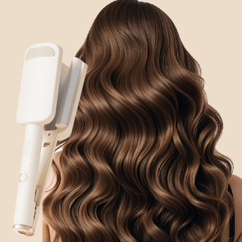 Curl Big Waves Instantly! No-Damage 32mm U-Barrel Curler
