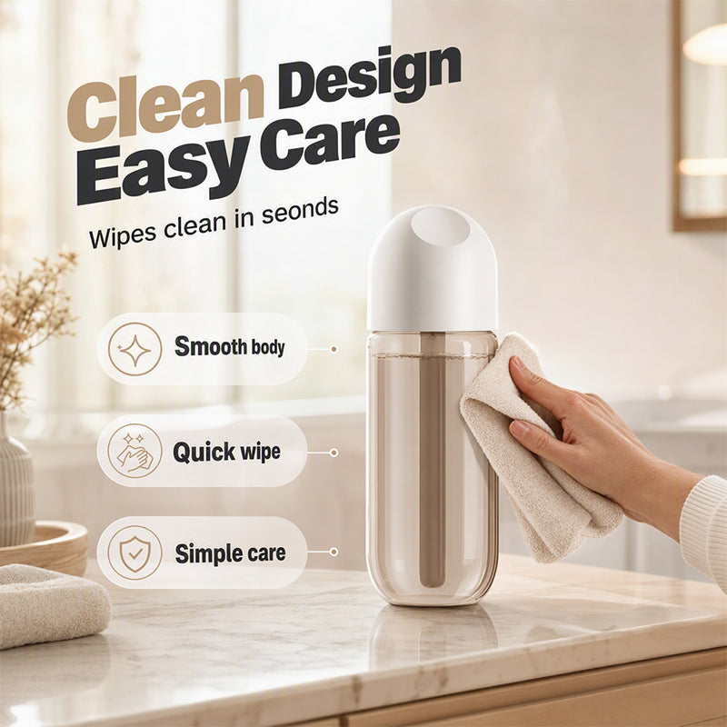 Humidify Any Car Instantly! No-Noise USB Cup-Holder Mist Diffuser